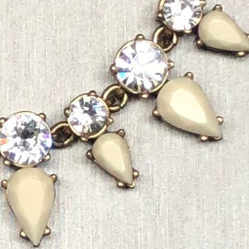 J. Crew Delicate Rhinestone Statement Necklace - image 8